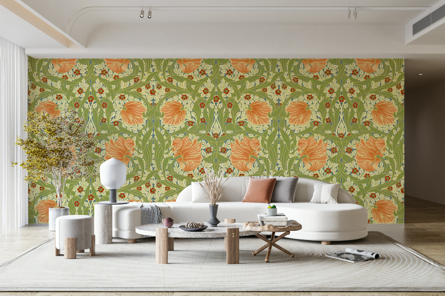 Arts and Crafts movement wallpaper

