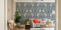 Classic William Morris wallpaper for walls

