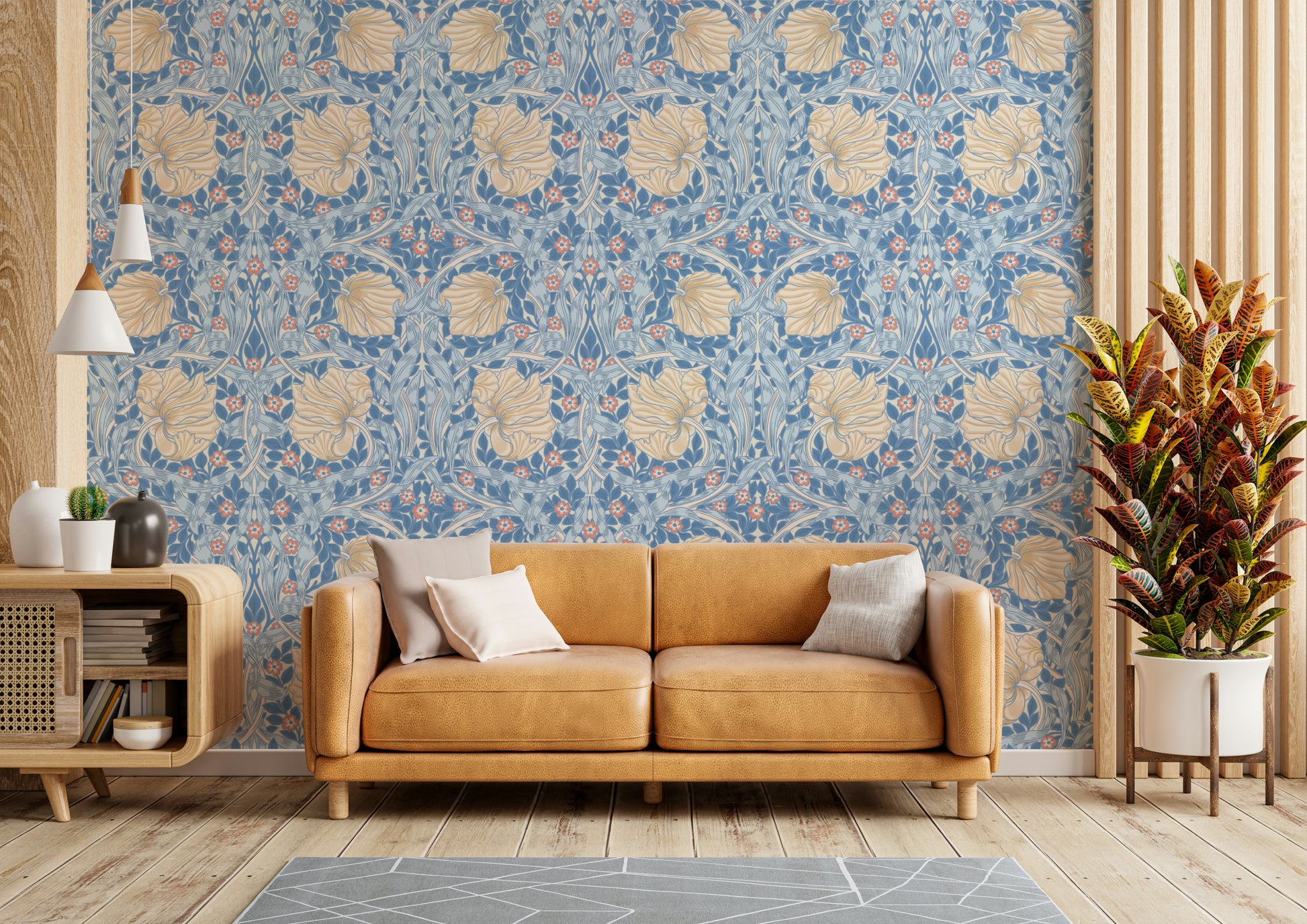 Timeless Victorian wallpaper pattern

