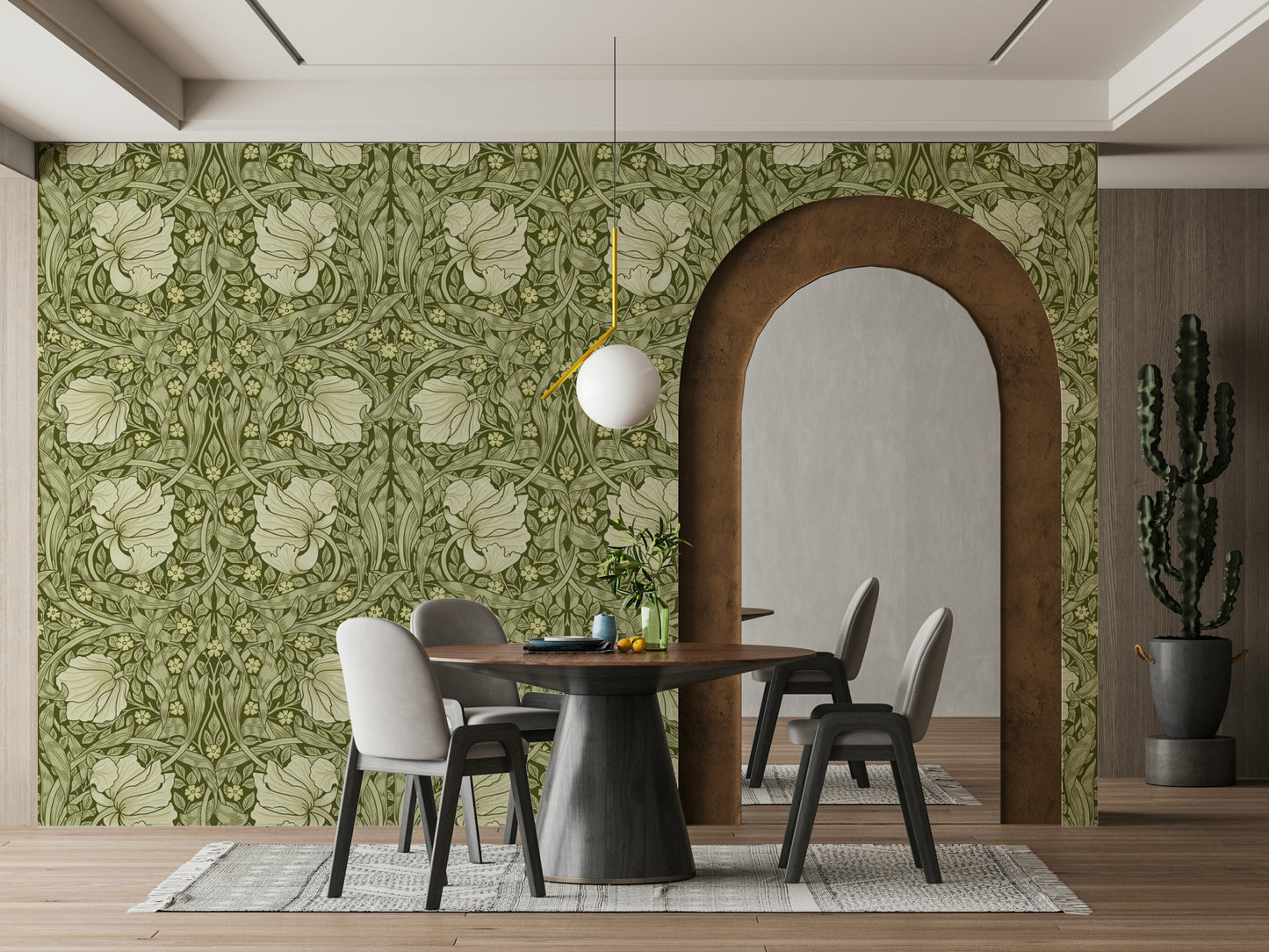 Arts and Crafts movement wallpaper

