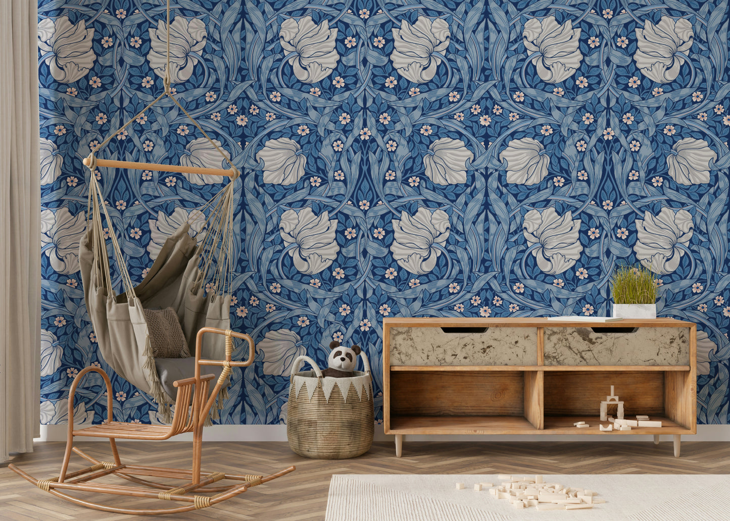 Pimpernel by William Morris 22 wallpaper for walls

