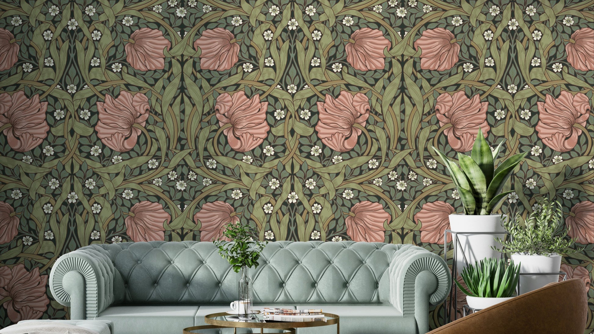 Pimpernel by William Morris 26 wallpaper for walls