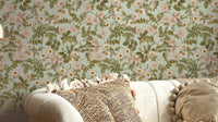 Vintage rose garden wallpaper for walls

