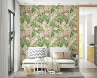 Vintage rose wallpaper for walls

