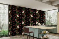 Exotic Nights wallpaper bringing the magic of a tropical evening indoors

