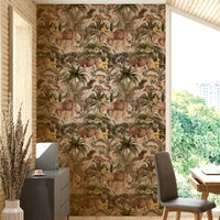 Jungle Majesty wallpaper bringing nature’s wild beauty indoors

