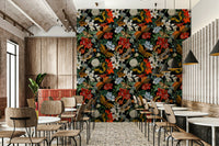 Soft and serene wallpaper design with night-themed elegance

