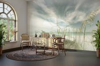 Heavenly Calmness beach wallpaper perfect for a peaceful room.

