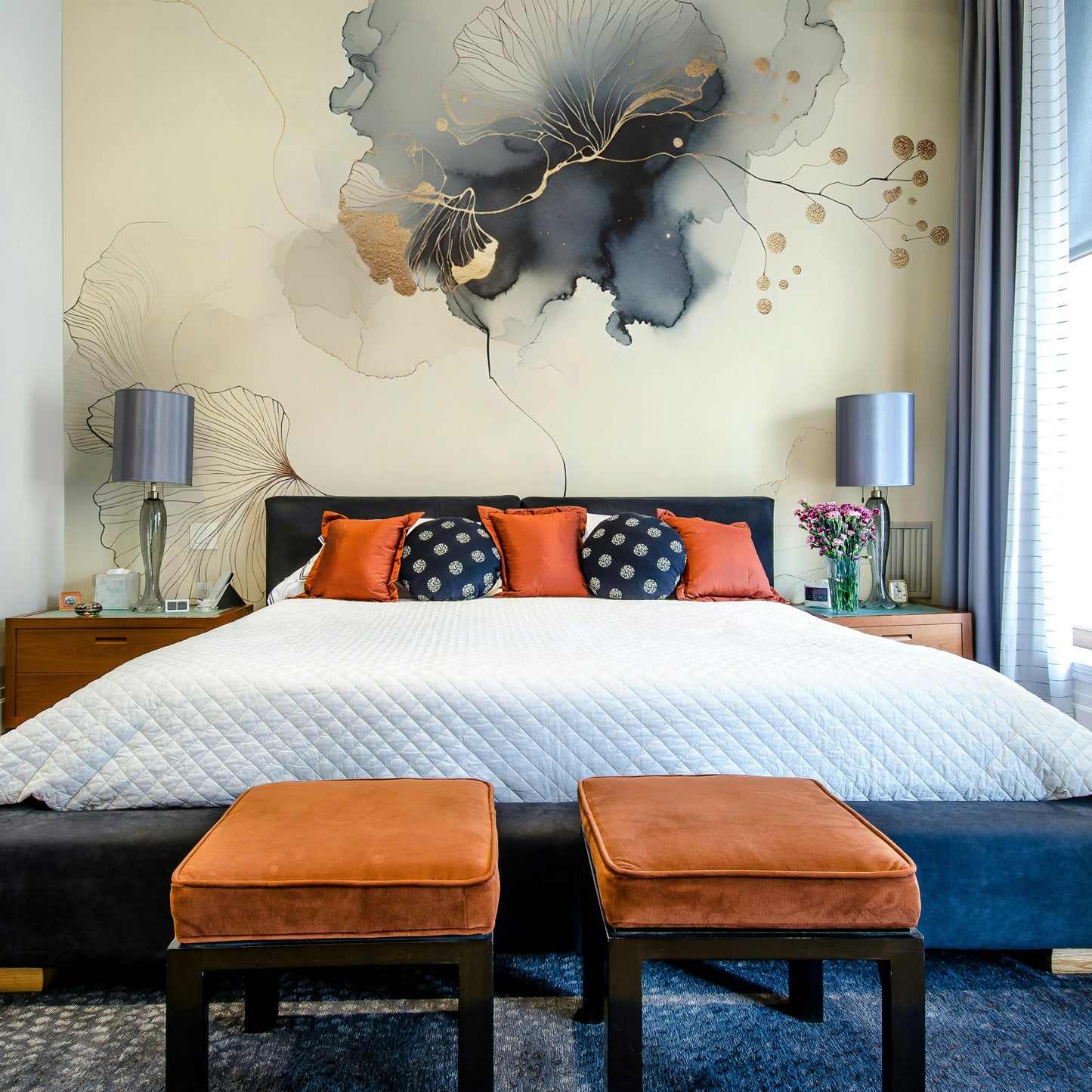 Glided Botanica Elegance Wall Mural