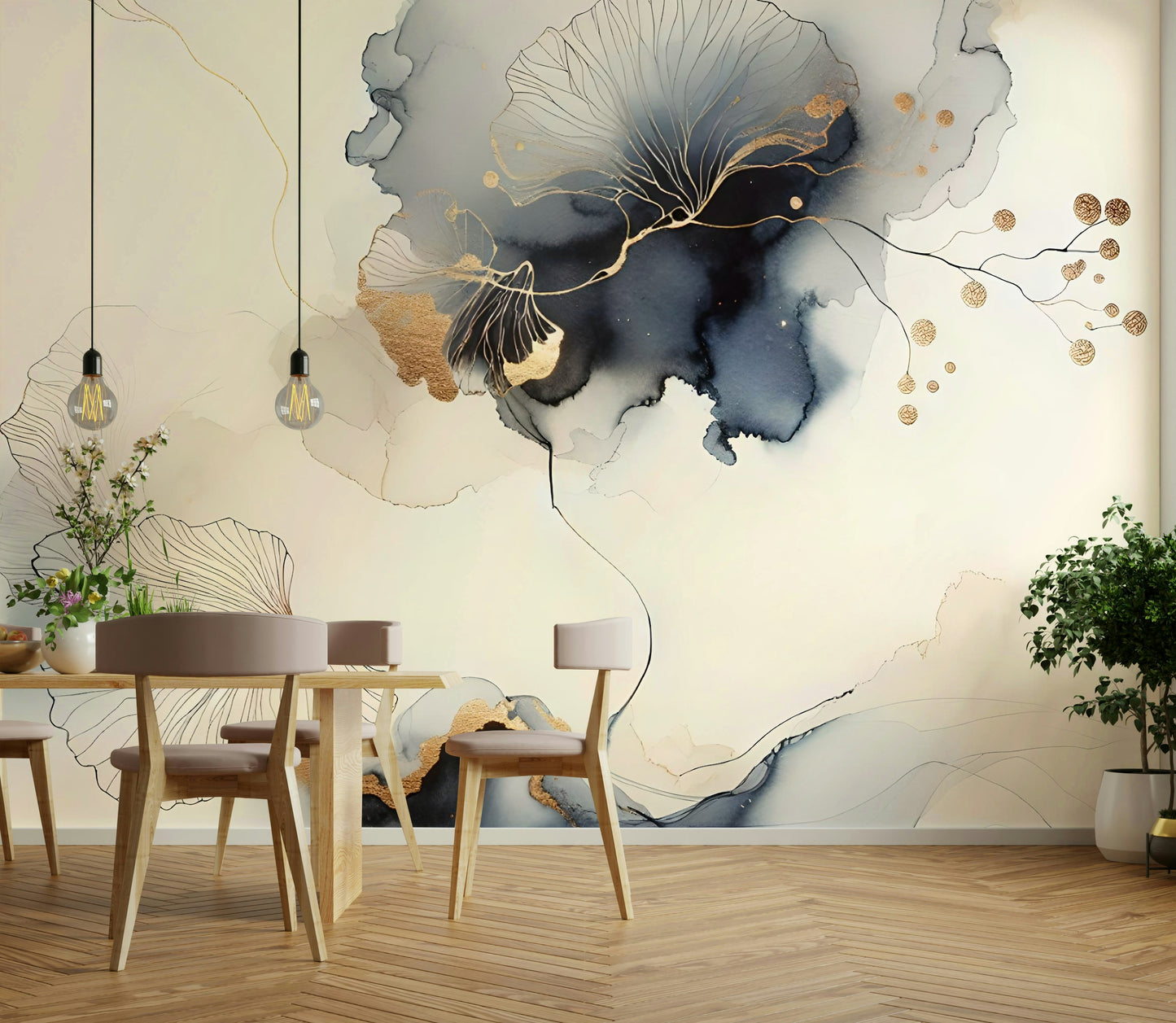 Glided Botanica Elegance Wall Mural