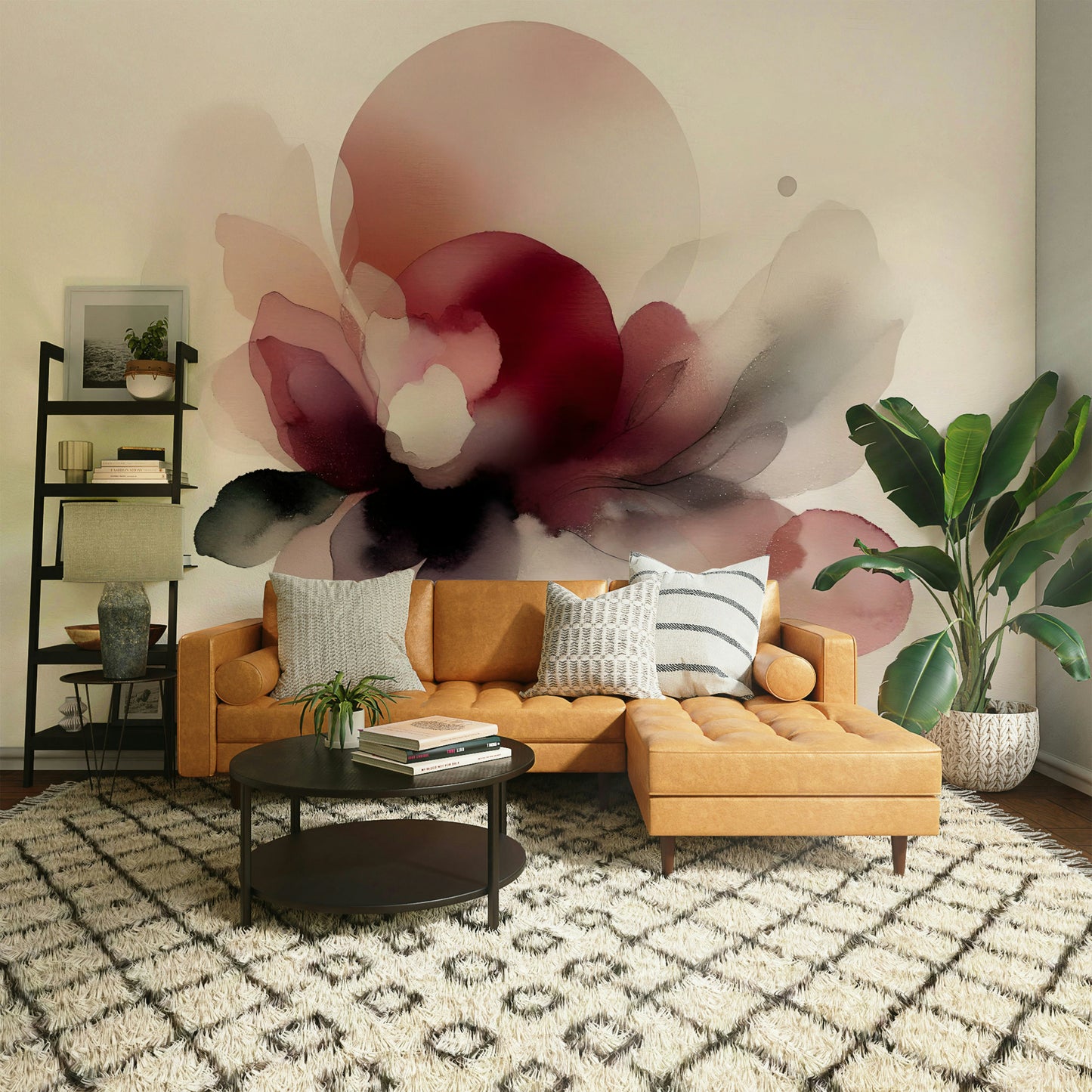 Soft Petal Whispers Wall Mural