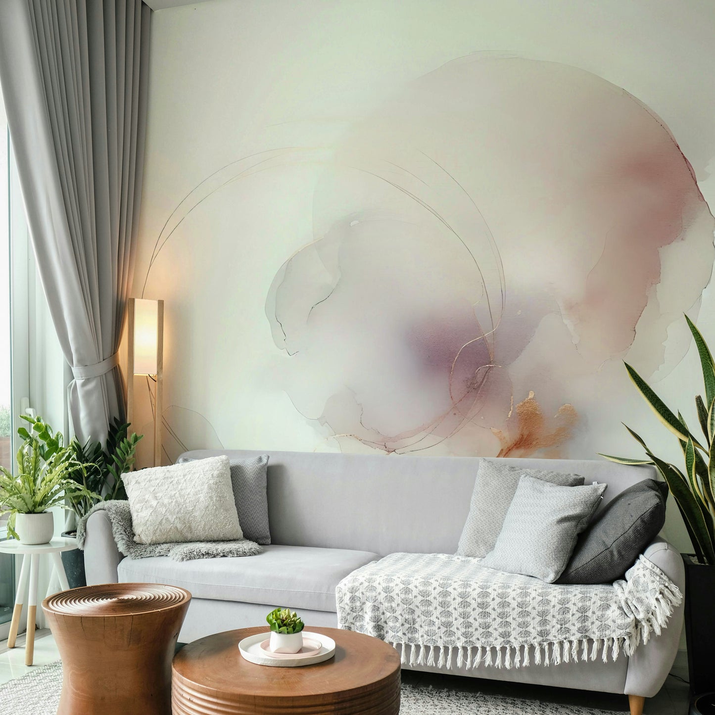 Serene Drift Wall Mural