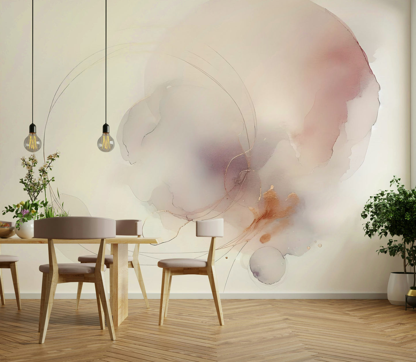 Serene Drift Wall Mural