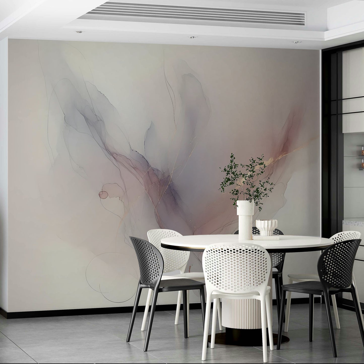 Whispering Hues Wall Mural