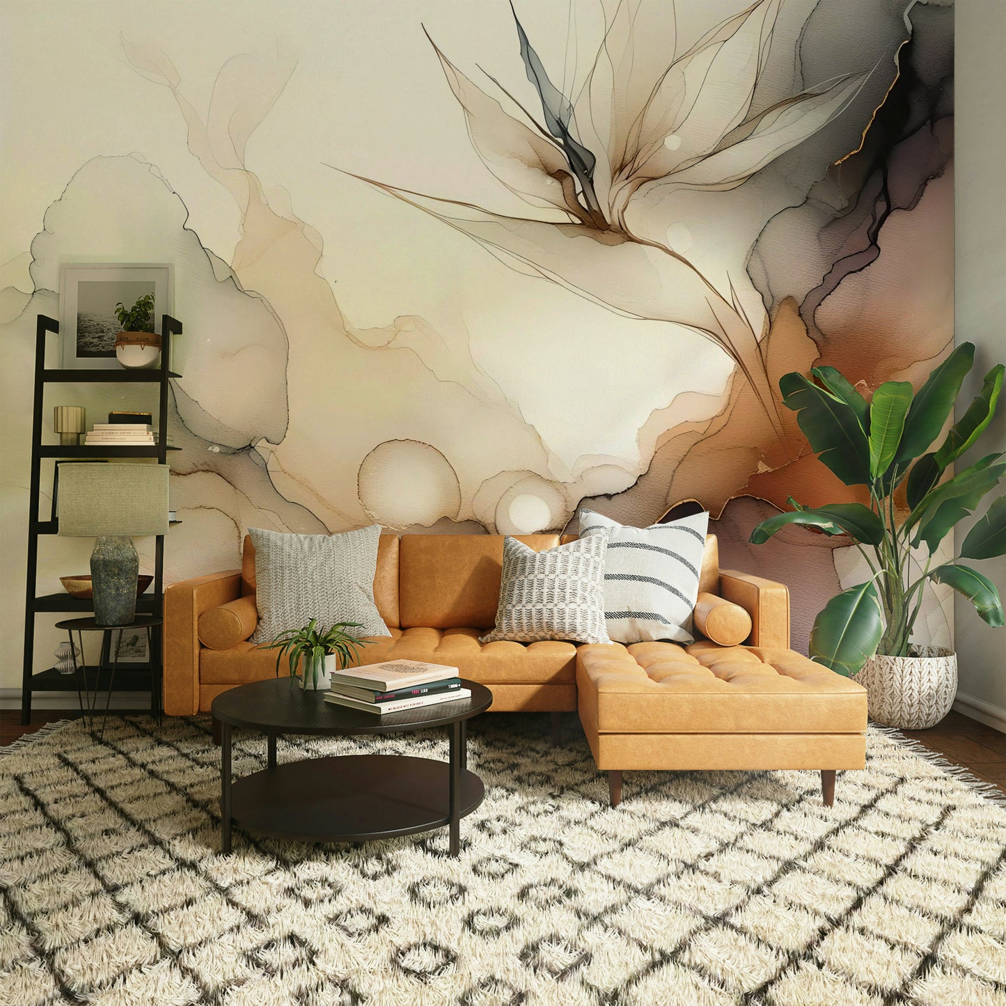 Ethereal Inkscape Harmony Wall Mural