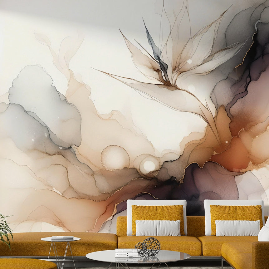 Ethereal Inkscape Harmony Wall Mural
