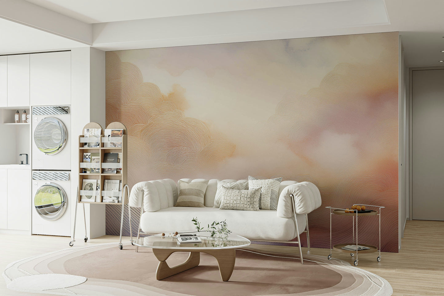 Pastel Cloud Dreamscape Wall Mural