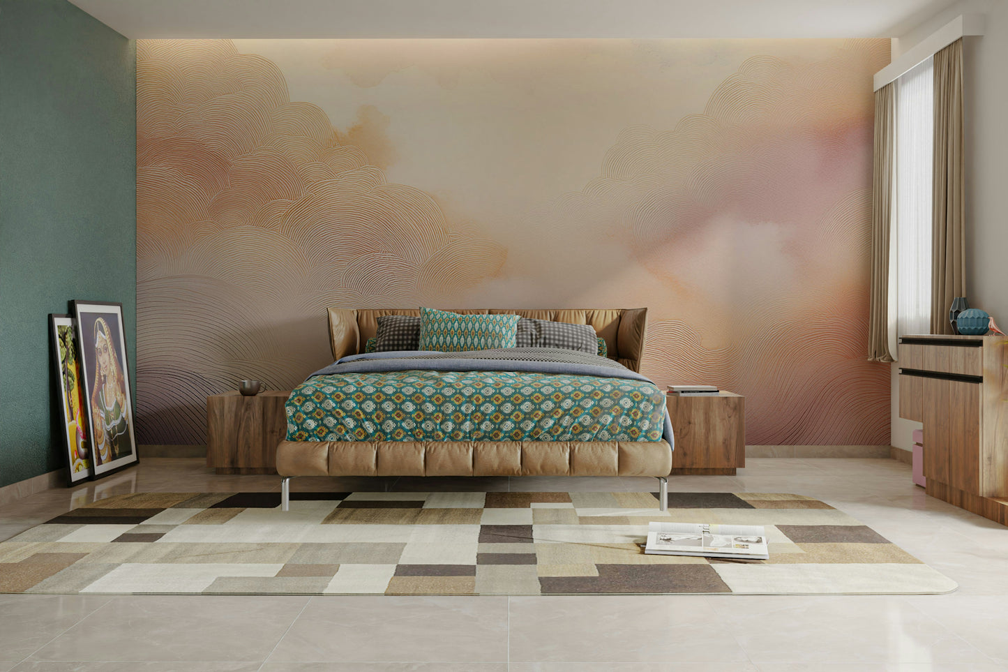 Pastel Cloud Dreamscape Wall Mural
