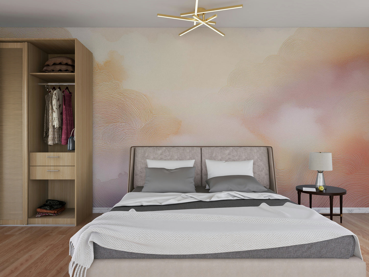 Pastel Cloud Dreamscape Wall Mural