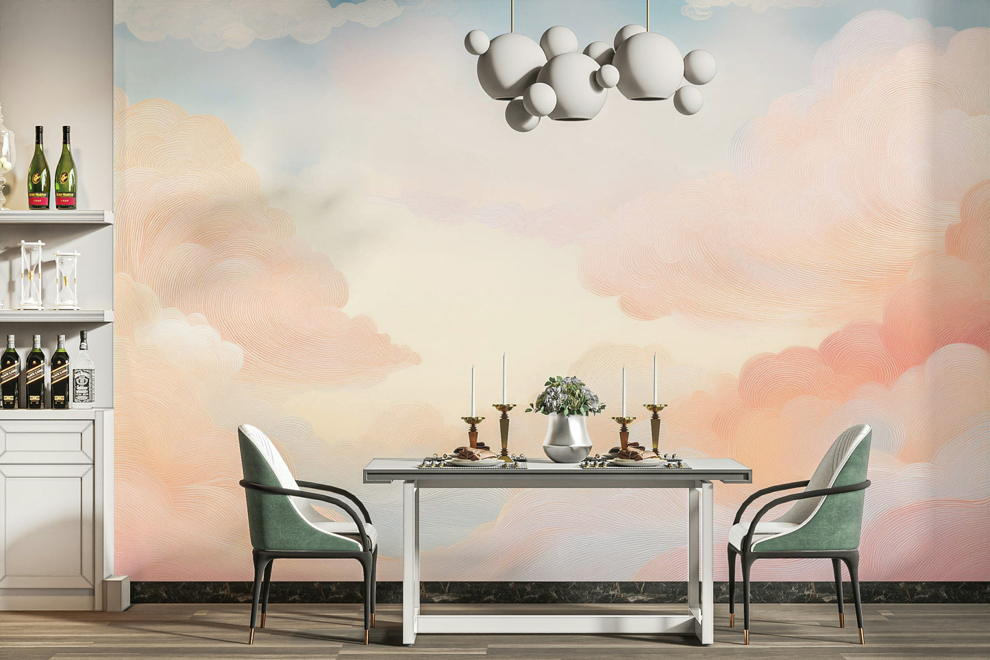 Soft Sky Serenity Wall Mural