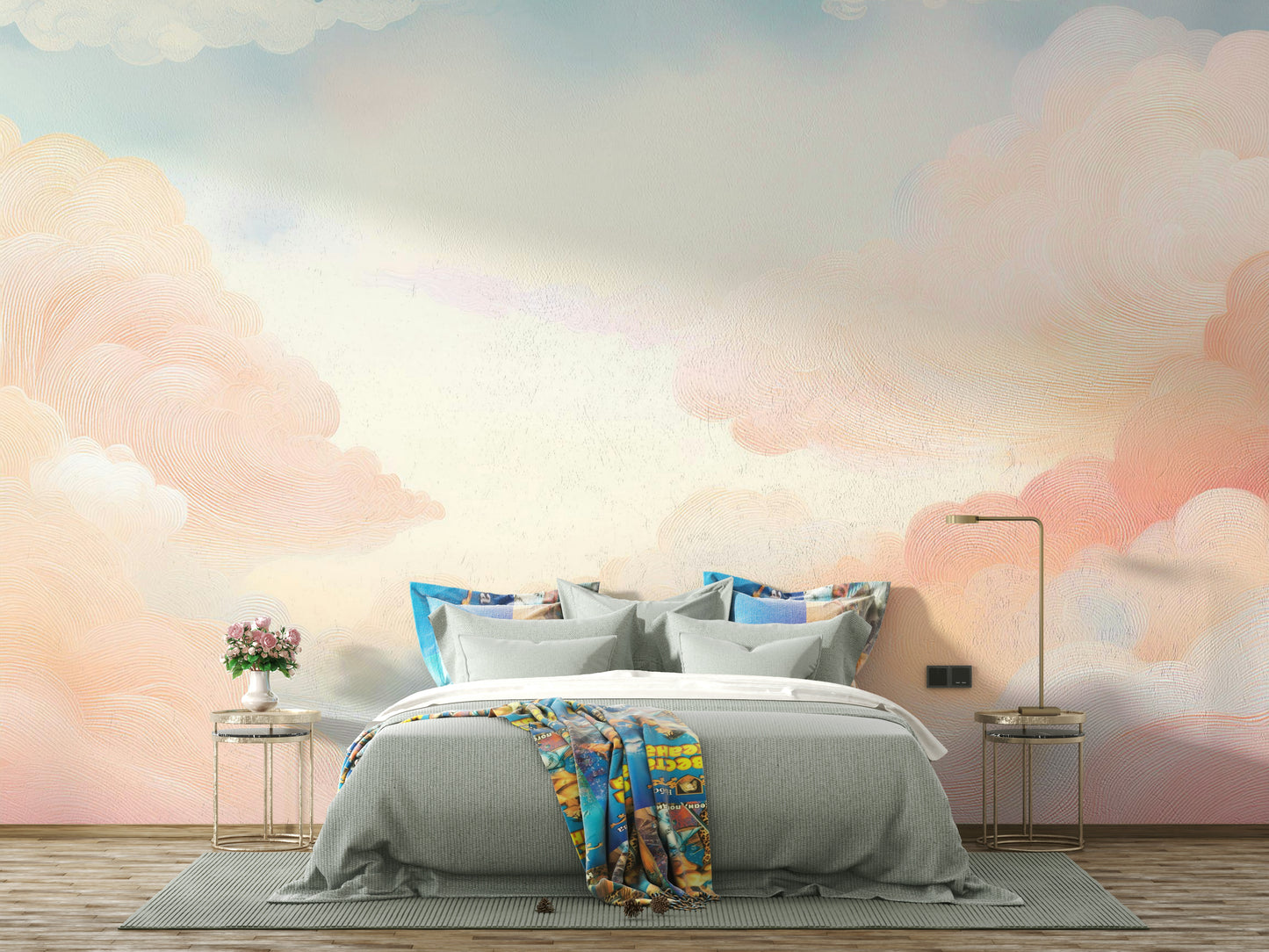 Soft Sky Serenity Wall Mural