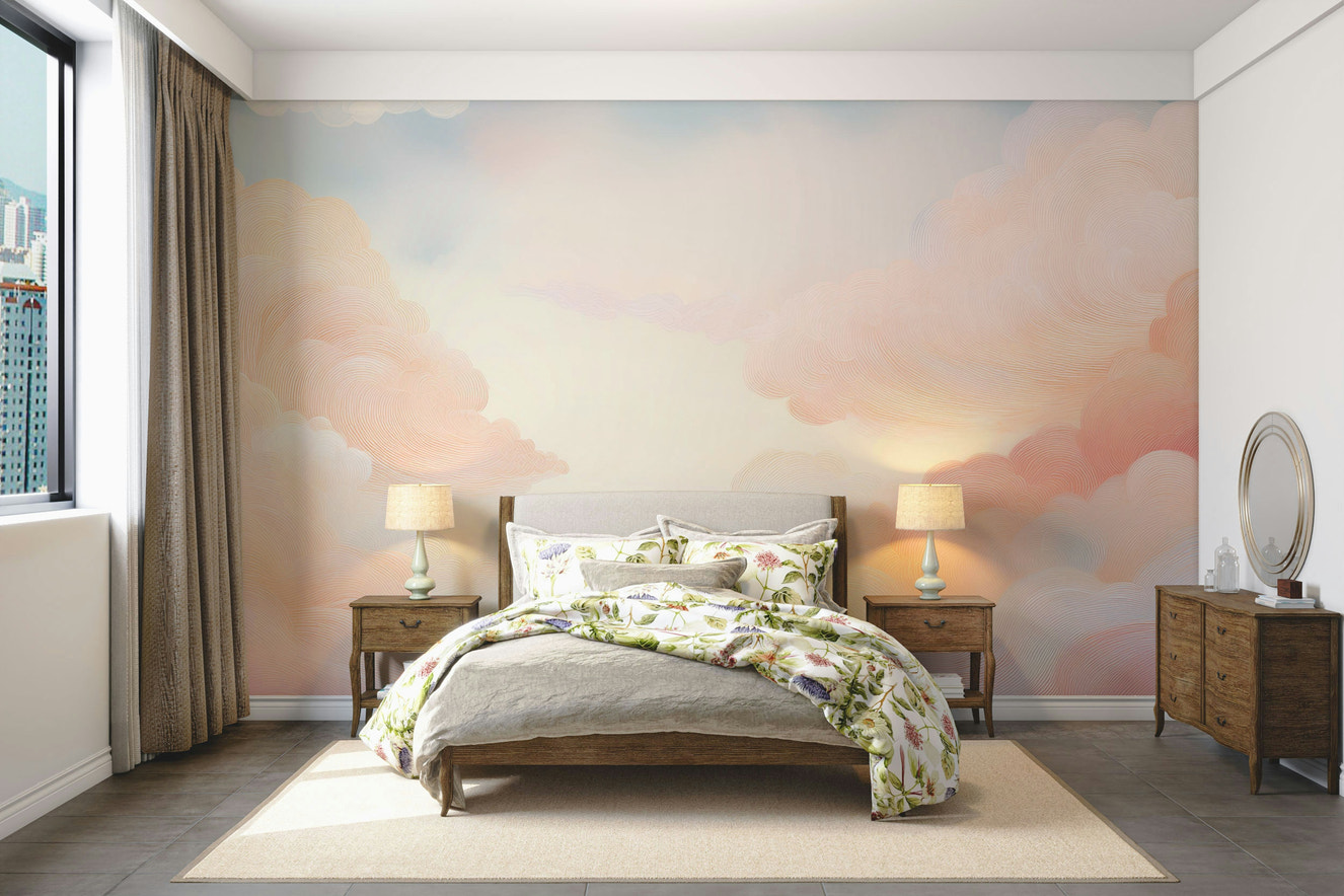 Soft Sky Serenity Wall Mural