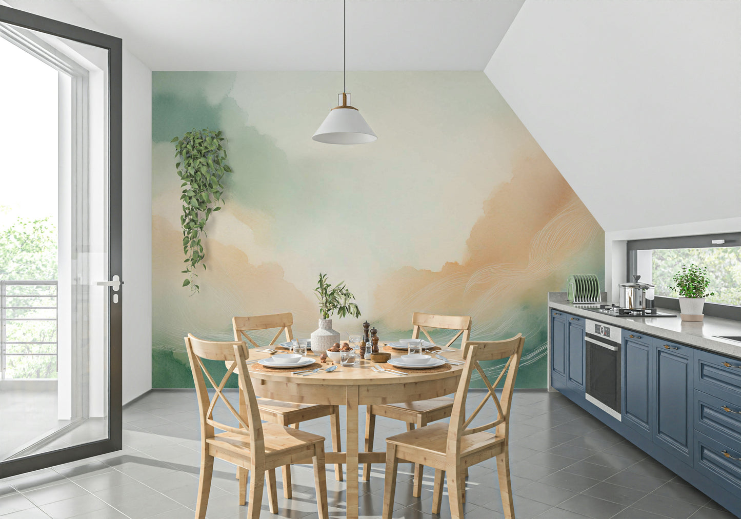 Soft Sky Dreamscape Wall Mural