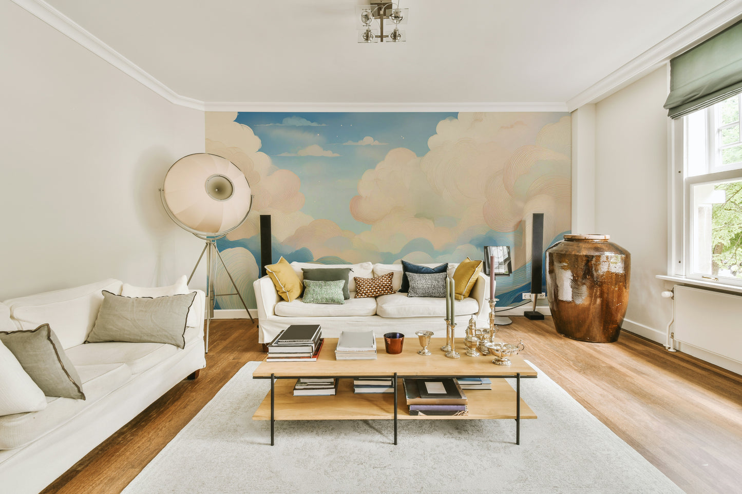 Dreamy Cloudscape Adventure Wall Mural