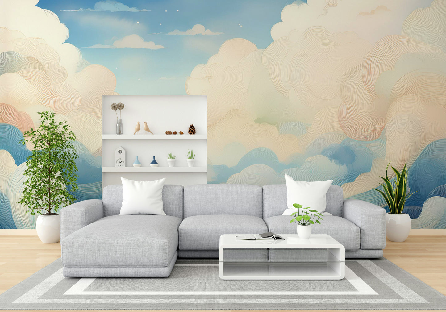 Dreamy Cloudscape Adventure Wall Mural