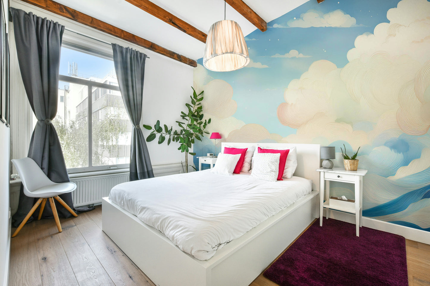 Dreamy Cloudscape Adventure Wall Mural