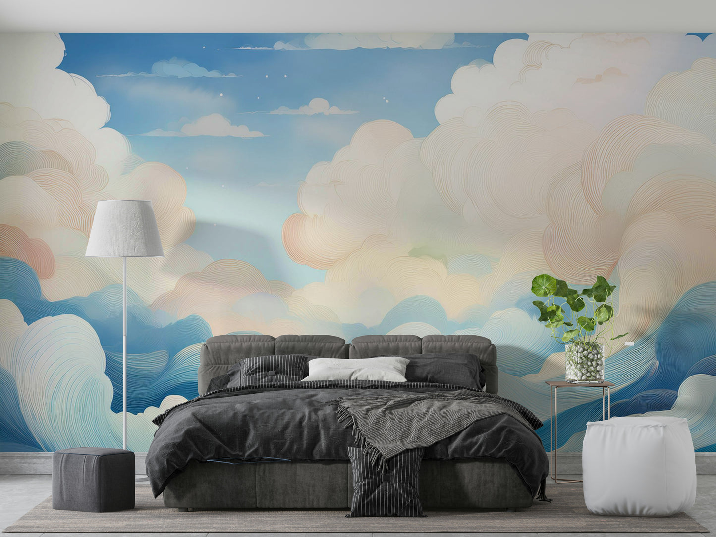 Dreamy Cloudscape Adventure Wall Mural