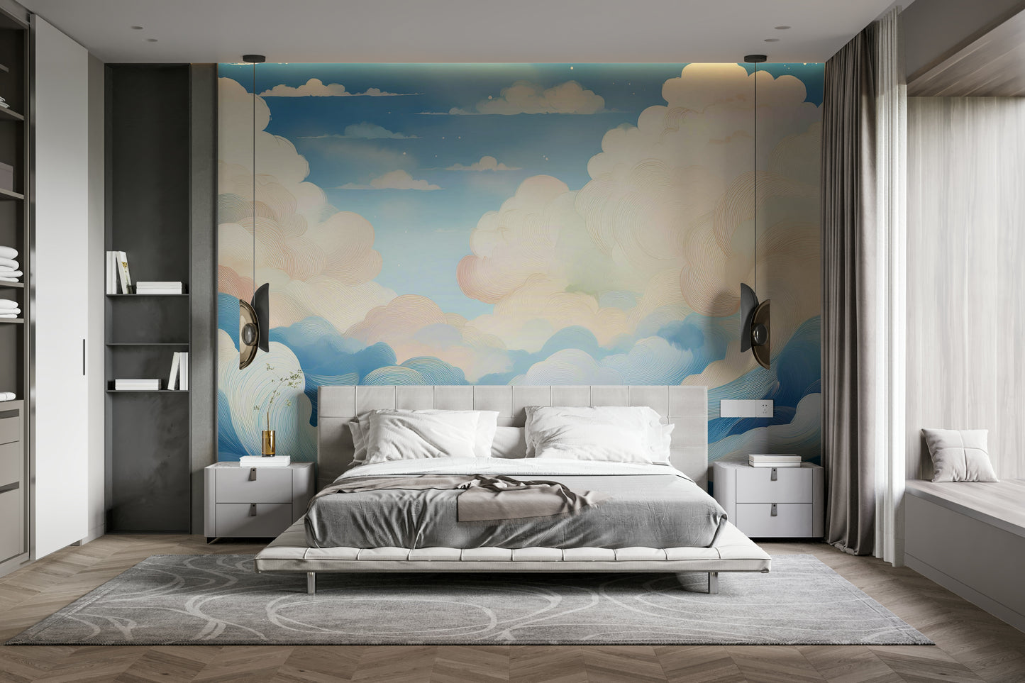 Dreamy Cloudscape Adventure Wall Mural