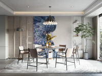 Beautiful Black Cockatoo mural bringing nature into your space.

