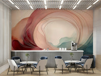 Sweet Sleep Portal mural creating a peaceful atmosphere for sleep.

