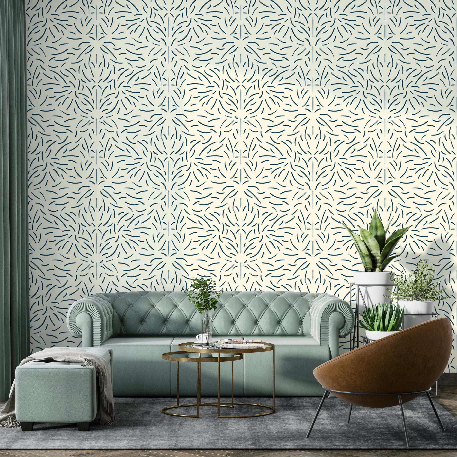 Subtle flow pattern wallpaper for modern homes

