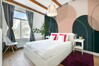 Subtle arch design for bedrooms

