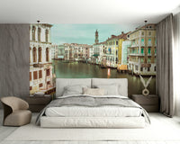 Venice Grand Canal mural for a tranquil, scenic atmosphere.

