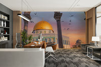 Islamic architecture mural

