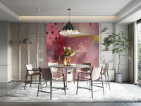 Analysis of Life (detail) Wall Mural featuring abstract layered textures.

