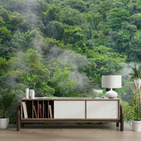 Peaceful nature mural wallpaper

