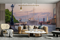 Modern skyline wallpaper for walls

