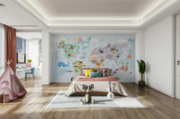 Learning mural for children

