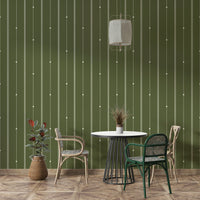 Minimalist olive drab wallpaper with subtle striped design


