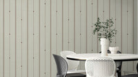 Refined Minimal Stripes Buttercream-Sienna Wallpaper with soft tones

