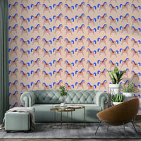 Unique wall pattern – Delight Carousel 02 print

