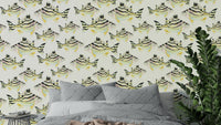 Jarbua fish wallpaper with soft aquatic tones

