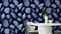 Marea Wallpaper with flowing wave patterns

