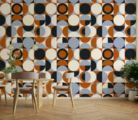 Abstract Mescolanza Wallpaper close-up with tonal layering

