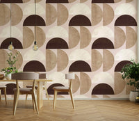 Calm mid‑century style overlay wallpaper

