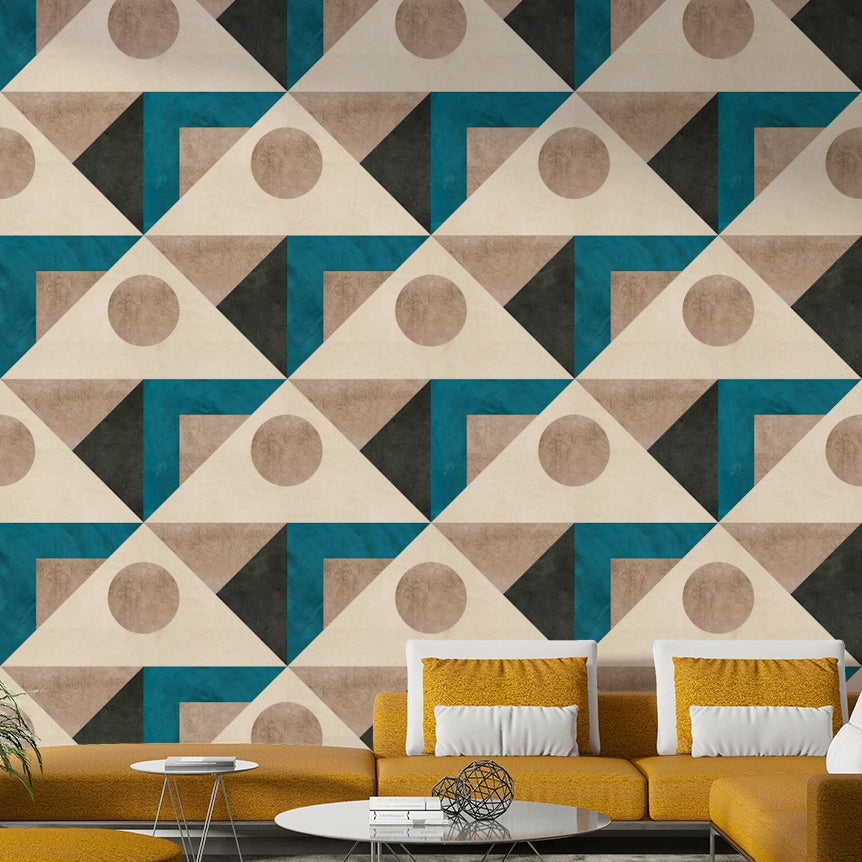 Wallpaper for walls with modern retro charm

